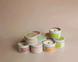 WOODCO Peace & Pom Scented Candle 100g