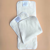 Hemp Cotton Full Size Baby Cloth Diaper Inserts 2-Pack