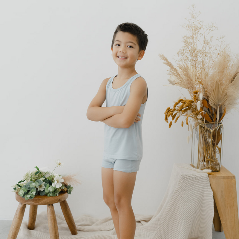 Kids' TENCEL™ Micro Modal Tank Tops - Set of 2 | Cloth Diapers | Just Peachy