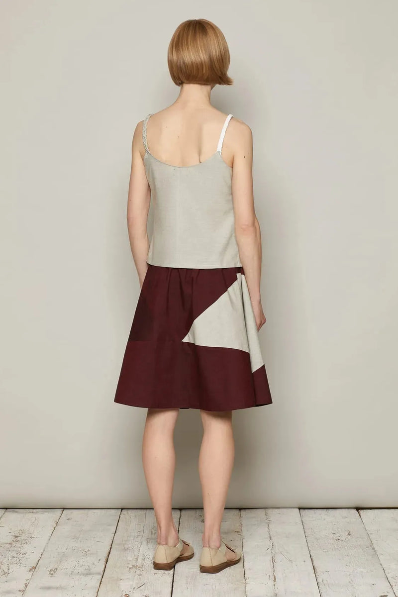 Koko Skirt (Burgundy)