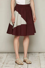 Koko Skirt (Burgundy)