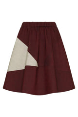 Koko Skirt (Burgundy)