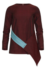 Laika Top (Burgundy)