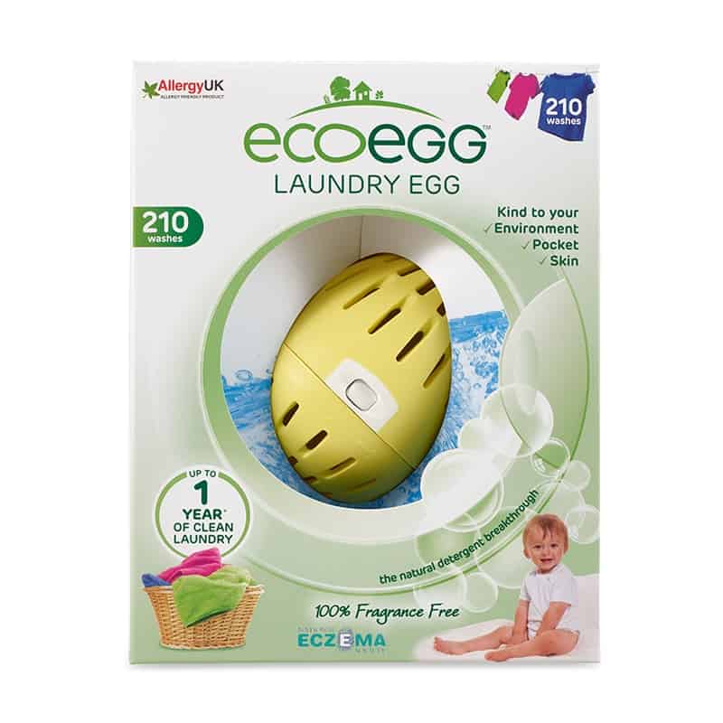 Ecoegg Laundry Egg 210 Washes - Fragrance Free.