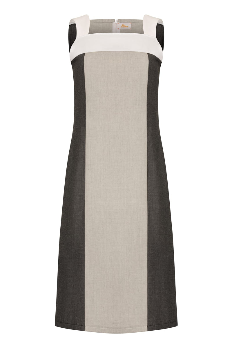 Lulu Dress (Beige)