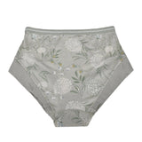 Valentina - High Waisted Silk & Organic Cotton Full Brief