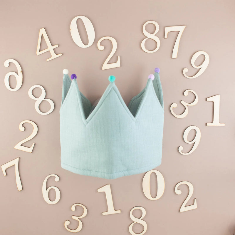 Mint Green Muslin Crown