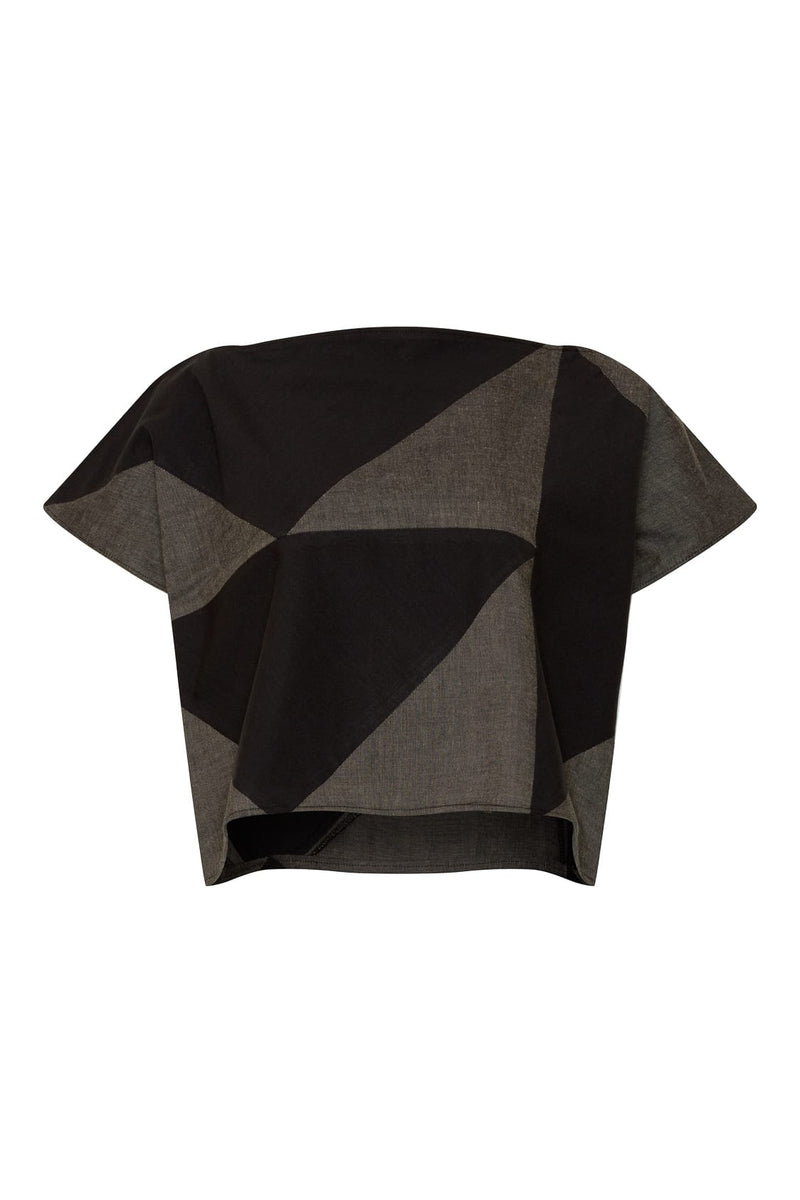 Mercury Top (Grey and Black)