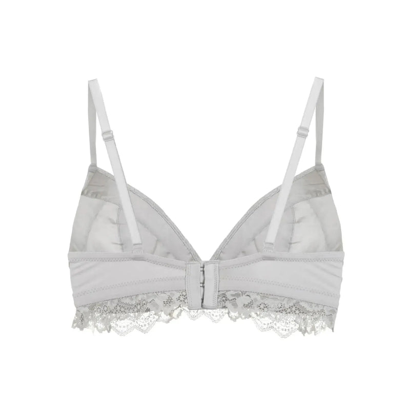 Mist - Silk & Organic Cotton Supportive Plunge Bra