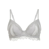 Mist - Silk & Organic Cotton Supportive Plunge Bra