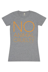 No Animal Cruelty T-Shirt (Grey)