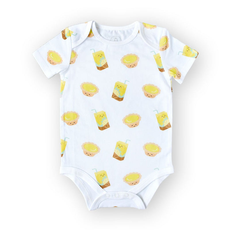 Mommy & Me Set Organic Cotton T-Shirt + Onesie - Egg Tart