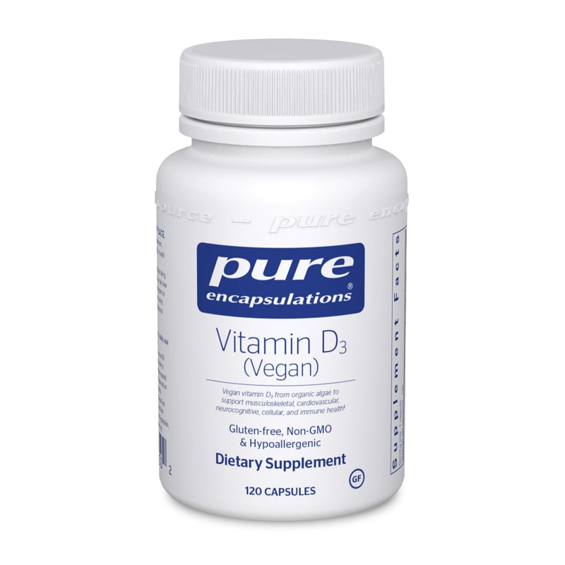 PURE Vegan Vit D3 2000 iu 120's