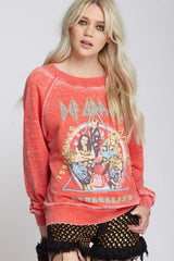 Def Leppard Adrenalize Sweater 301929 Paprika