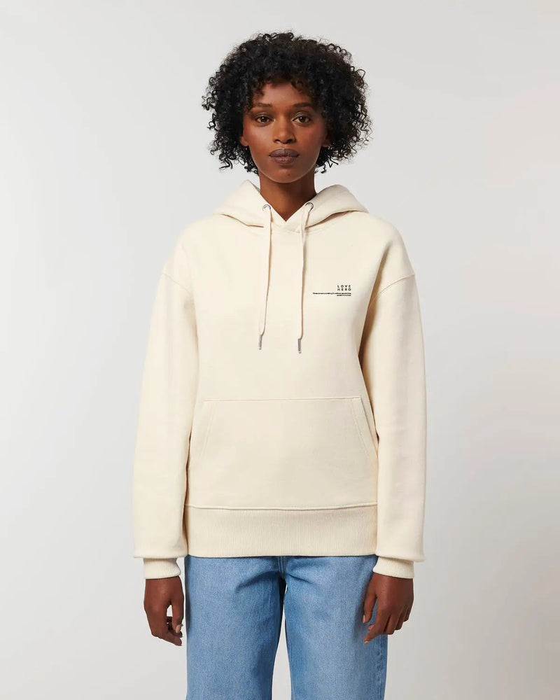 Gender Neutral Raw Organic Cotton Hoodie