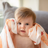 Organic Bamboo Blend Swaddle - Bakery Buns