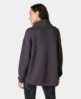 Restful 圈圈半拉链运动衫 Sb8089 都市灰色