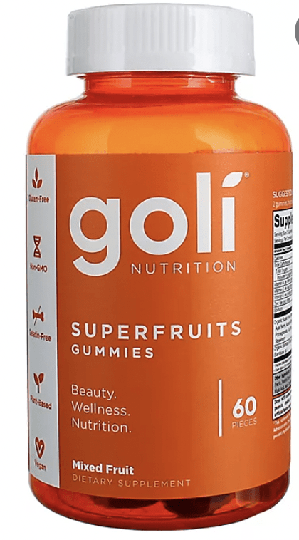 Goli Superfruit Gummies 60 Pcs
