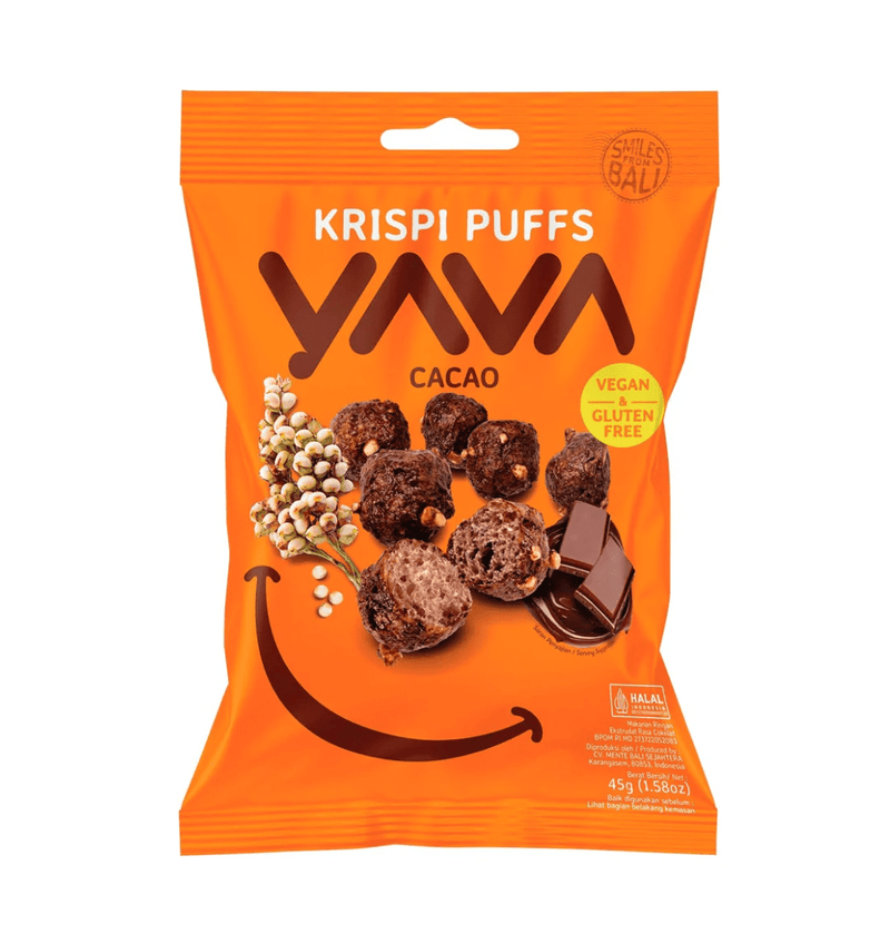 YAVA Krispi Puffs Cacao 45g