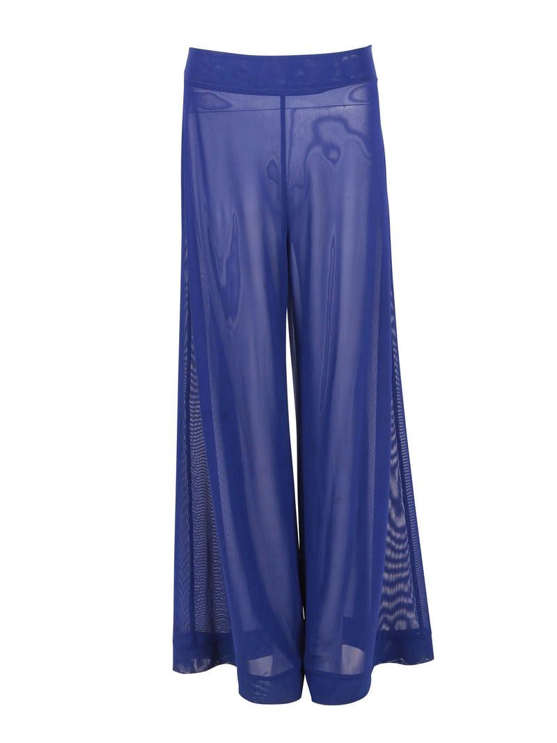 Sheer Blue Mesh Pants