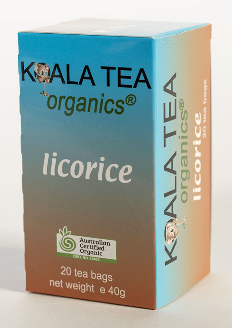 Koala Tea Organics Licorice 20 tea bags