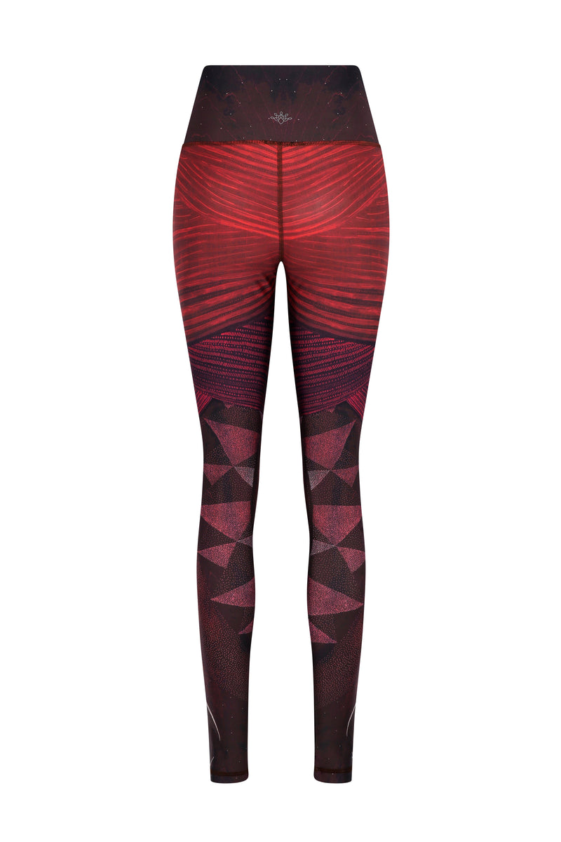 SPIRITUAL WARRIOR LEGGINGS - SACRED MIRRORS