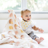 Organic Bamboo Blend Swaddle - Dim Sum