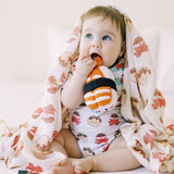 Organic Cotton Bandana Bibs 2pcs Set - Takoyaki + Taiyaki