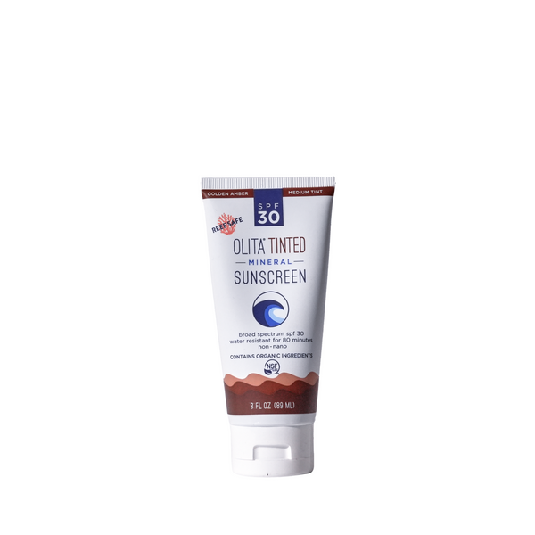 OLITA Tinted Organic Mineral Sunscreen Lotion SPF 30