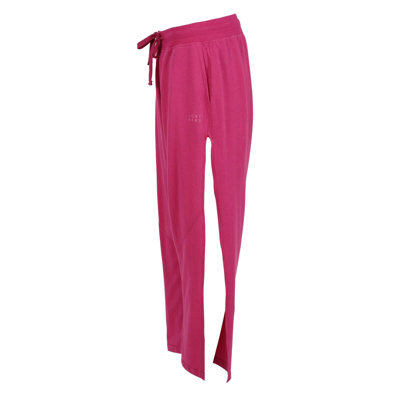 Upcycled - Split Jogger in Pink