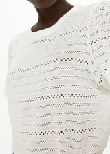 Broderie Top 37082 Ivory