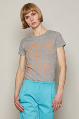 Wear No Evil T 恤 (灰色)