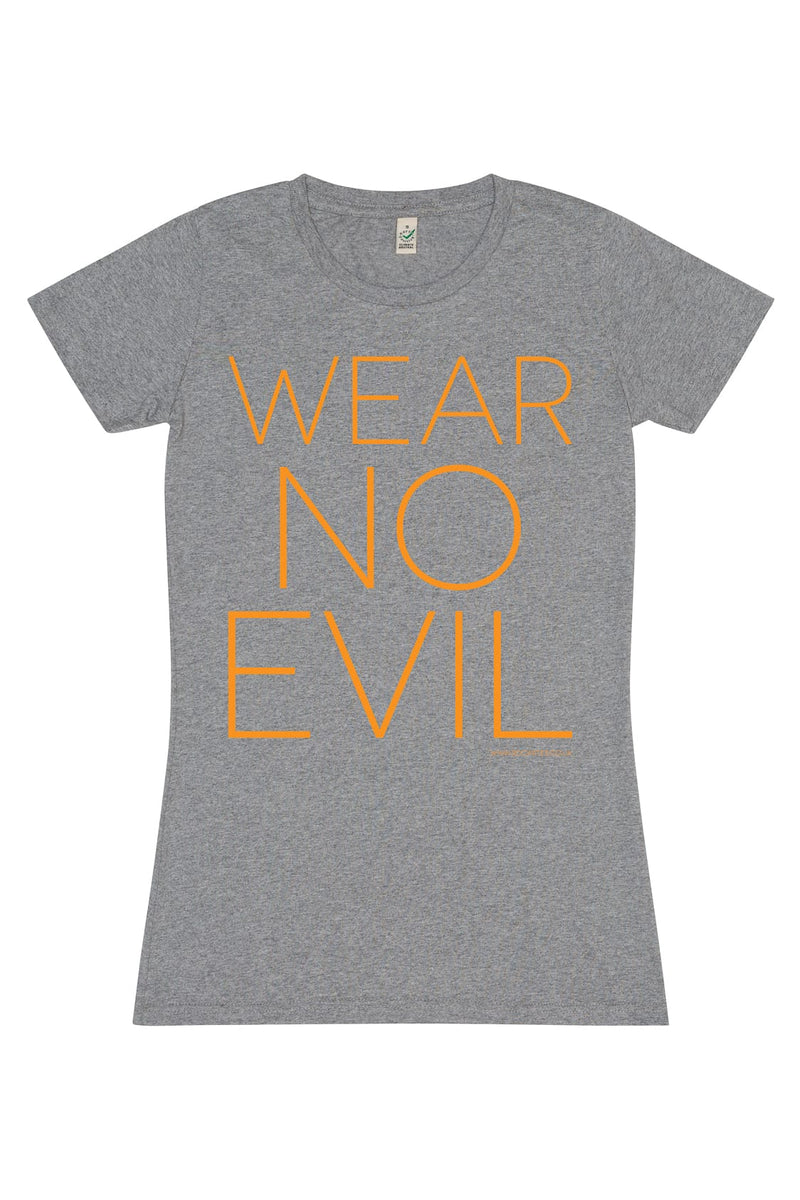 Wear No Evil T 卹 (灰色)