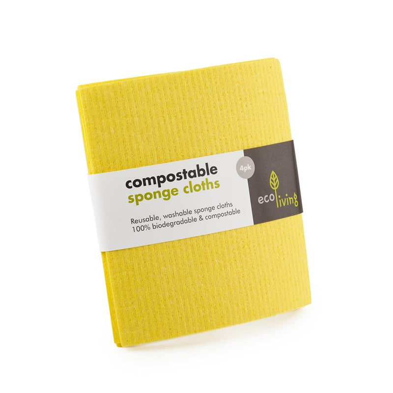 Compostable UK Sponge Cleaning Cloths