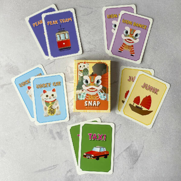 CARD GAME: Snap (bilingual)