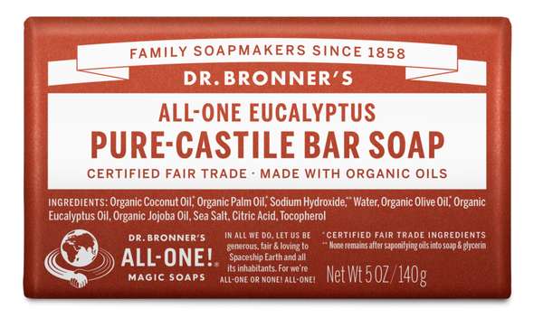 Dr. Bronner's - Organic Eucalyptus Bar Soap 5 oz