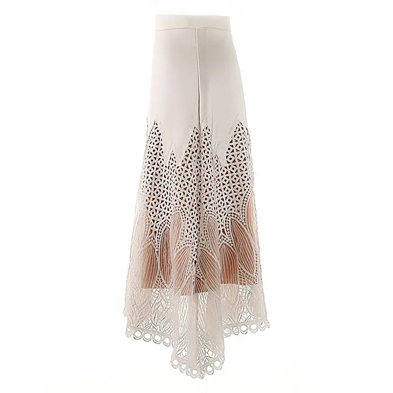 Midi Lace SKirt