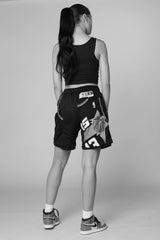 Rework Unisex Mavericks NBA Jersey Shorts - Women-XS, Men-XXS