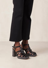 Rollers Black Sandals Sandals Svegan