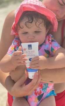 OLITA BABY Organic Sunscreen Lotion - SPF 50