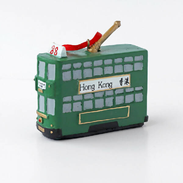 HANGING DECORATION: Green Tram